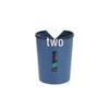 Flip-Top Plastic Trash Can