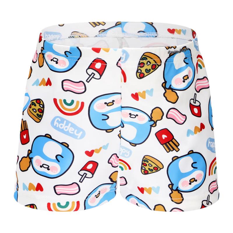 

Swimbobo Baby Blue Penguin Swim Trunks