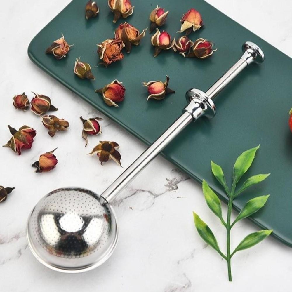 304 Stainless Steel Tea Infuser Multi-Purpose Flour Sieve Creative Tea Strainer Home Kitchen
