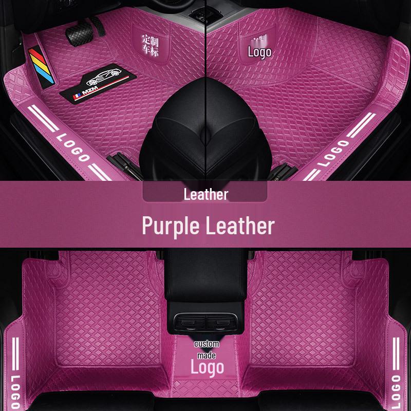 Full Surround Non-Slip Silk Ring Car Floor Mats - Wear-Resistant & Eco-Friendly Foot Pads