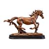 Realistic Horse Figurine Handcrafted Pony Resin Statue Simulated Farm Animal Sculpture Home Office Desktop Decoration Ornament