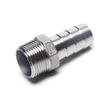 304 Stainless Steel Hex Threaded Hose Barb Connector
