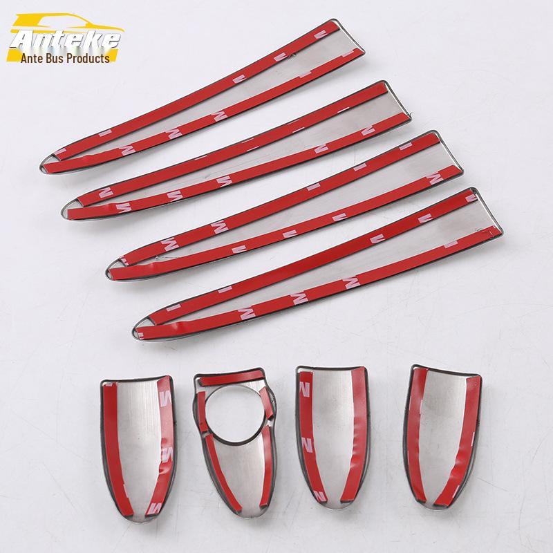 Compatible Wolando Door Handle Decoration Trim for 18 Models – Armrest Buckle & Handshake Sticker Accessories