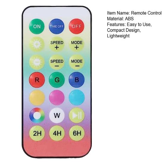 Submersible Pool Lights Remote Control Stable Connection Long Control Distance Compact Portable LED Light Controller