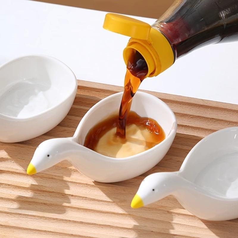 Cartoon Dipping Sauce Plate, Cute Small Plate, Snack Plate, Barbecue Dipping Sauce Plate, Vinegar Plate, Small Dipping Sauce Plate