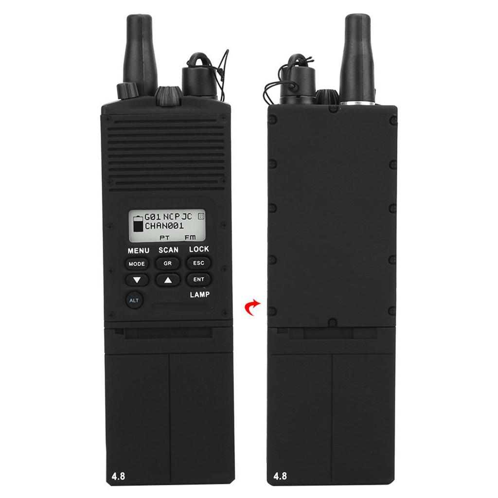 Faux Walkie Talkie  Plastic Dummy 2 Way Radio Case Cosplay Prop Tactics Faux Walkie Talkie Dummy 2 Way Radio