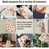 6PCS Cleaning Dishcloths Reusable Kitchen Dish Towels Vintage Fig Fruits Pattern Dishcloth Absorbent Lint Free Cloth Washable Duster Rags Tea Towels