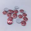 BQVLT1 2pcs11mm 14mm 15mm ForAlfa Romeo 159 147 156 Giulietta GT Aluminium Car Key Emblem StickersMito Brera Giulia F1 Stelvio Volante