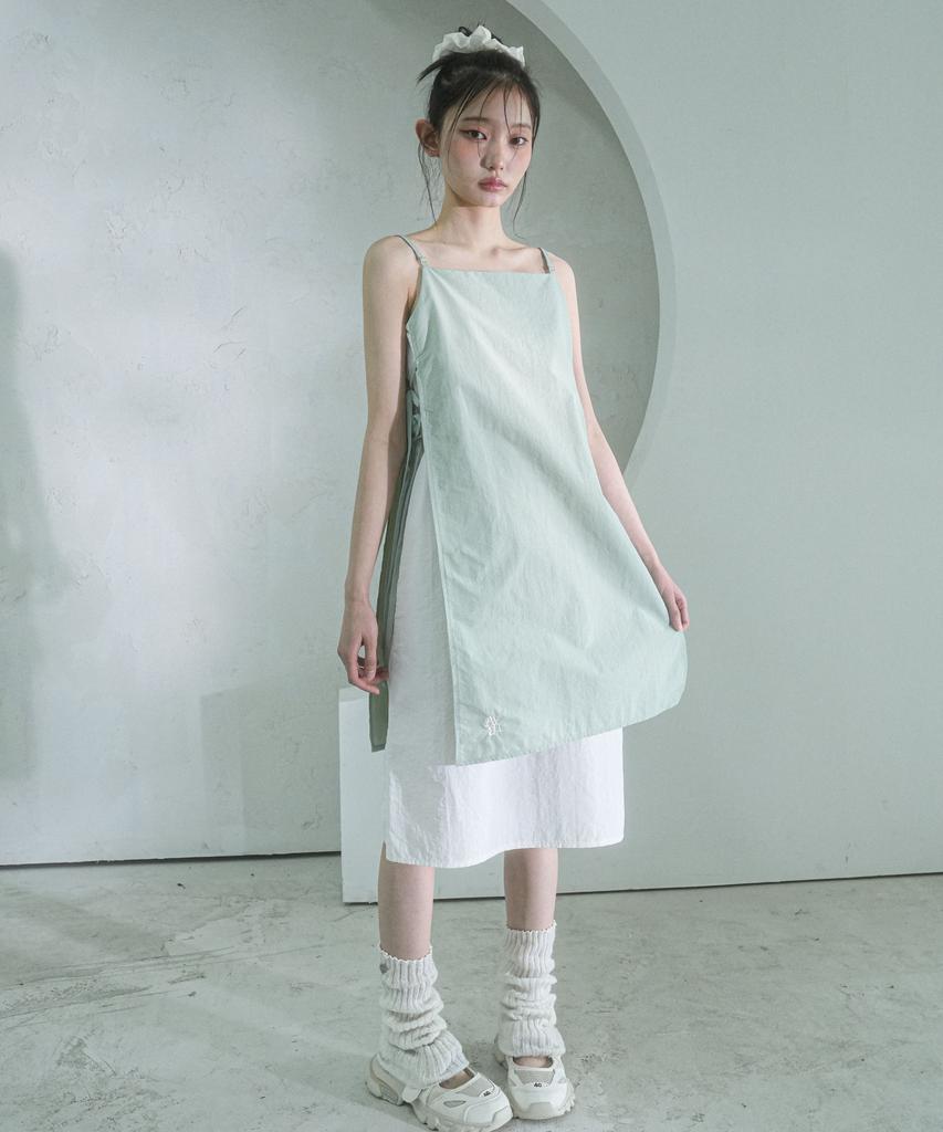 Urban Dress Apron Taslan Layered Dress - 3Col