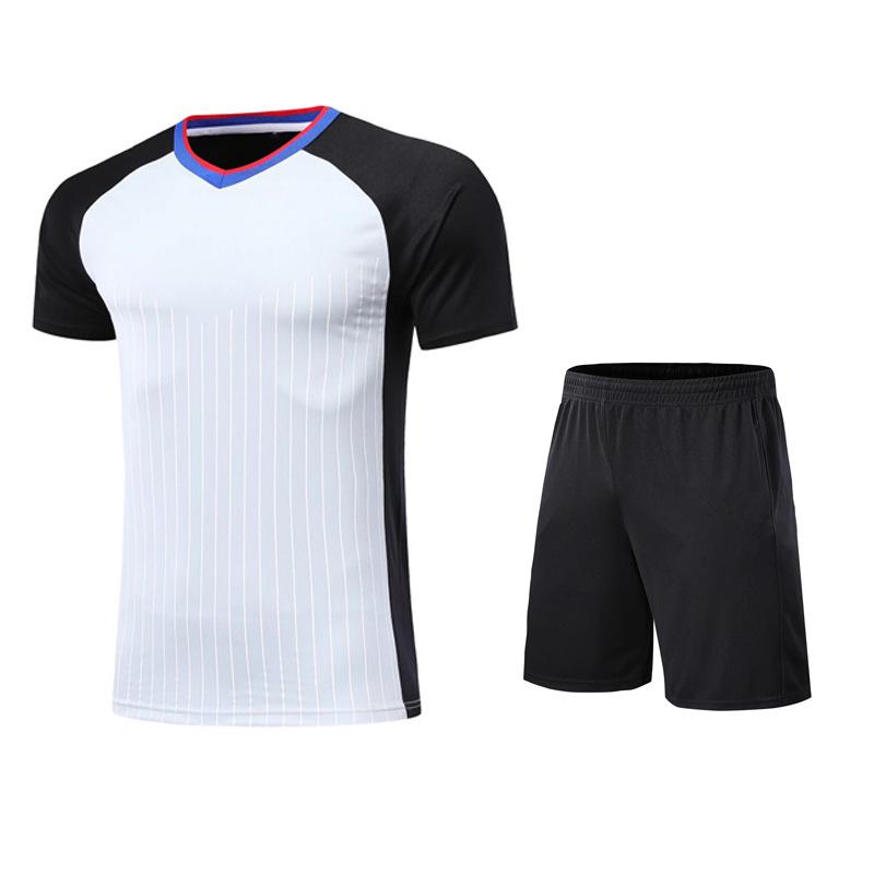 Unisex Basketball Referee Uniform: Short-Sleeved Top & Long Pants, Breathable Sports Attire