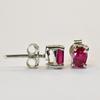 Natural Pink Sapphire Earring 9.1 ct 925 Sterling Silver Oval Cut Gems September Birthday Birthstone