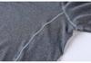 Men's Half-Zip Breathable Sweat-Absorbing Long Sleeve Sports T-Shirt for Running & Training
