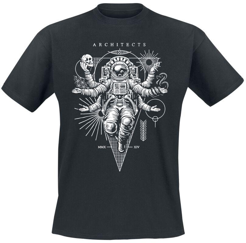 Pop Architects Graphic Cotton Band Shirt Unisex Summer Short Sleeve Fashion Brand Tee Luxury Casual Vintage