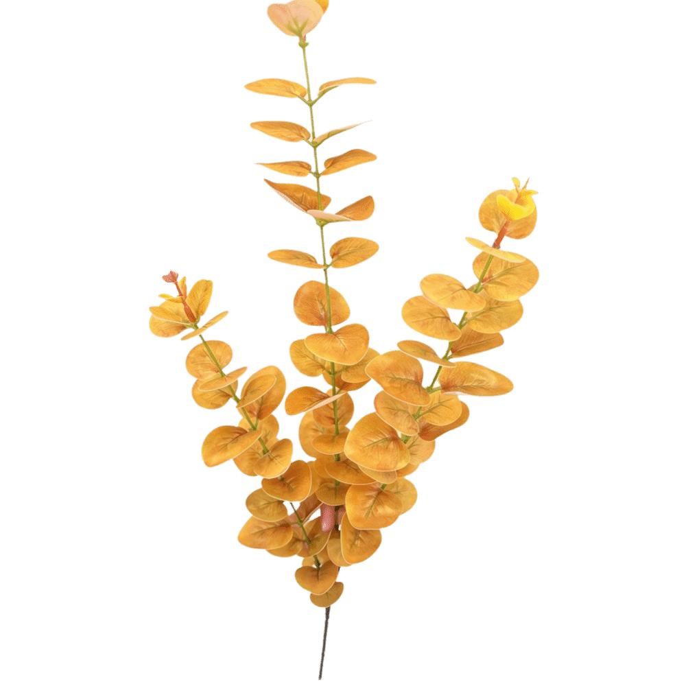 Green Color Artificial Eucalyptus Stems Silk Artificial Flowers  Garden Decoration