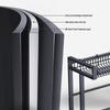 Beifu Black Diamond Expandable Double-Layer Sink Dish Drying Rack