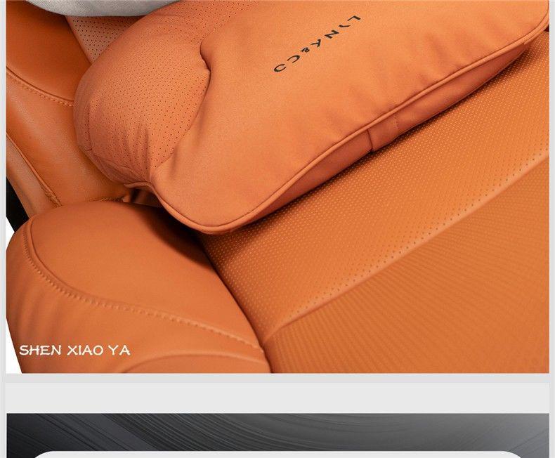 Lynk & Co 03 U-Shaped Neck Pillow & Lumbar Support Cushion for Car Seat Headrest