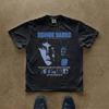 T-shirt Vintage Film Donnie Darko Stampa Film Cult Retro Oversize Unisex Girocollo Manica Corta Maglietta Casual Larga Streetwear Top per Uomo Donna