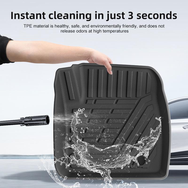 Nissan Qashqai X-Trail Floor & Trunk Mats: TPE, Fits 25 Models
