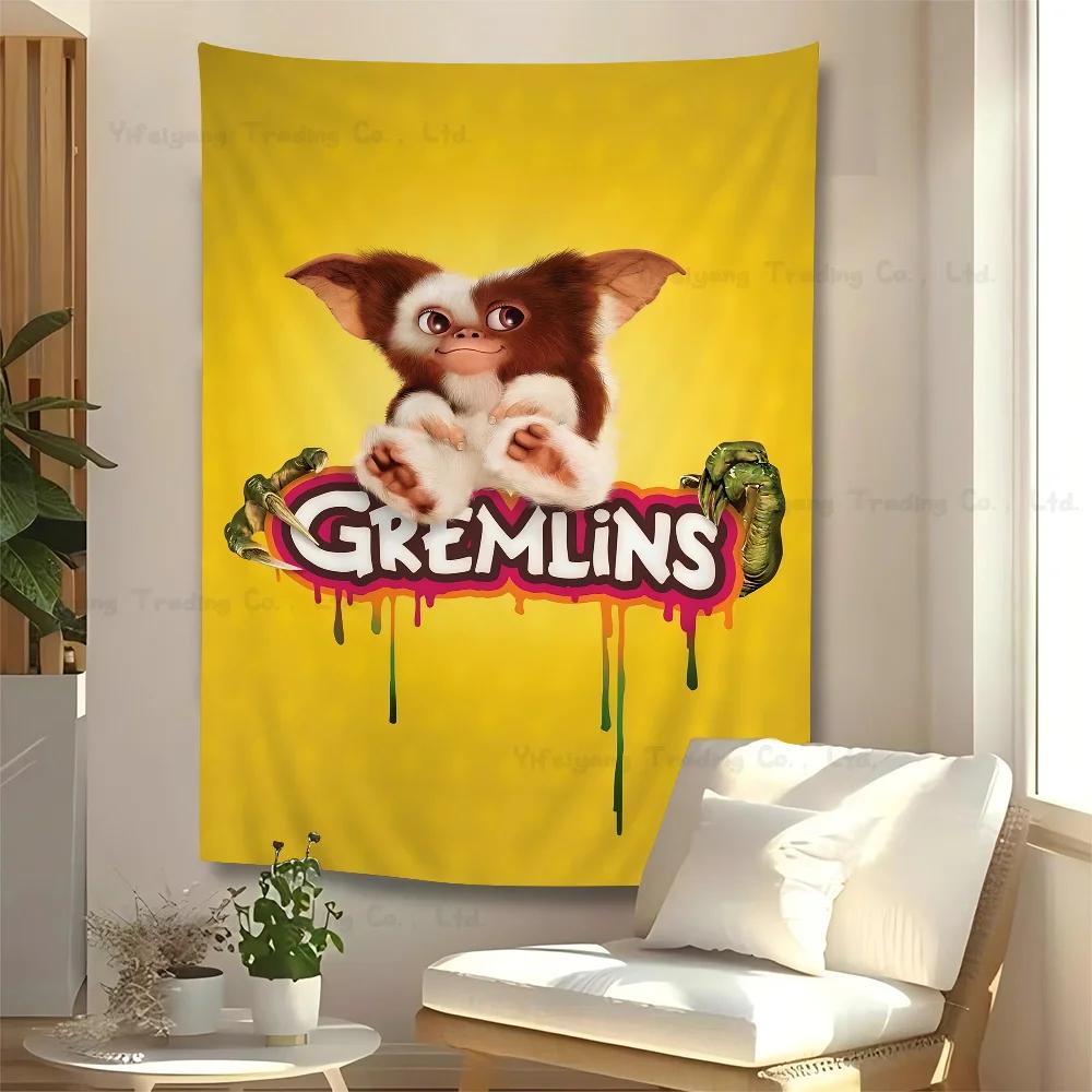Gremlins Movie Hanging Bohemian Tapestry Hanging Tarot Hippie Wall Rugs Dorm Japanese Tapestry
