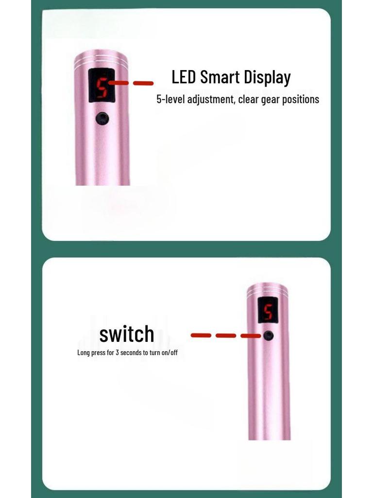 Nano Microneedle Microcrystal Pen for Beauty Treatments