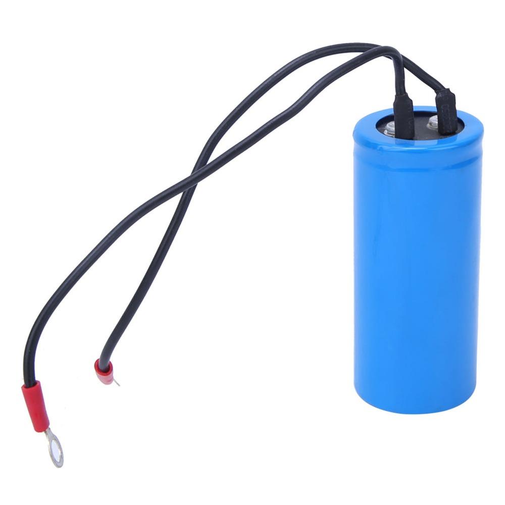 250V AC AC Motor Capacitor Round Shape Running Capacitor Durable CD60 Capacitor Air Compressor