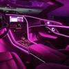 Set di Strisce LED Decorative Ambientali per Interni Auto USB