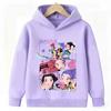 Hoodie Hunter Rumi KPop Demon Derpy Cartoon Fashion Casual Top Printed Hoodie for Boys and Girls