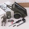 Jjrc C8815 Upgrade Teile Anhänger Soldat Winde Maschinengewehr Ölfass Original Zubehör Für C8815 Rc Auto Upgrade Zubehör