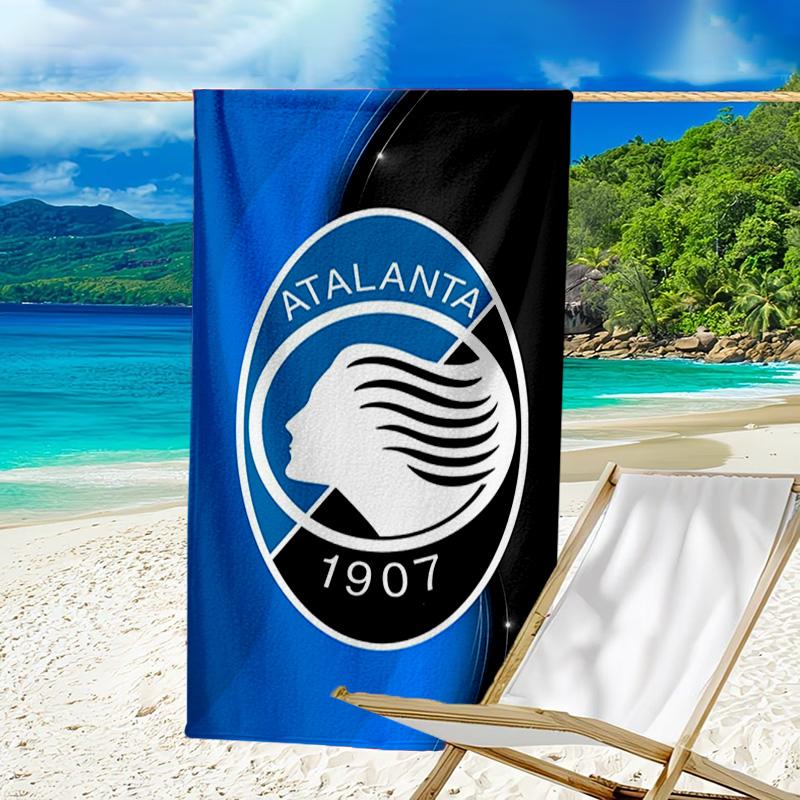 Atlanta Football Club Microfiber Beach Towel, Lightweight And Quick-Dry, for Summer Travel, Beach Essential, Swimming Pool Outdoor