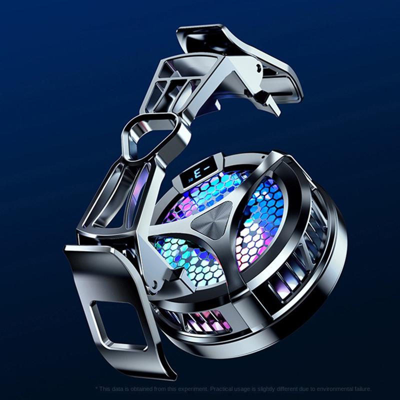 Mobile Phone External Cooler Semiconductor Magnetic Fan Game with Wireless Charging Magsafe PUBG Machine Tablet Radiator Cooling