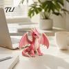 Creative Gifts for Craft Enthusiasts Flying Dragon Patchwork DIY Kit Collection, Handmade Animal Sewing Kit, Relaxing Crafting Kits Home Art