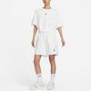 Nike Sportswear City Utility Women's French Terry Short-Sleeve Top Sail Black DV8039-133