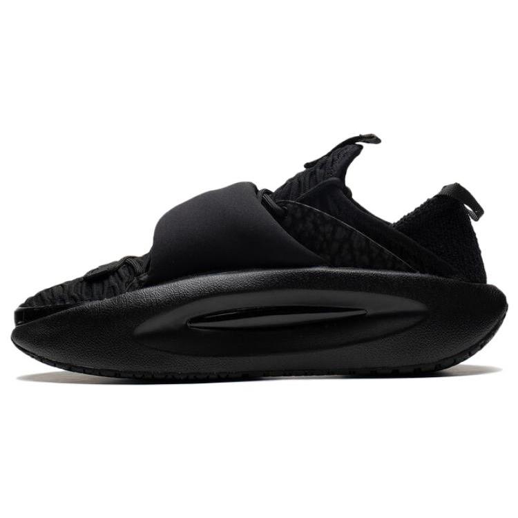 New LiNing Cloud Travel Anti Slip And Wear Resistant Lightweight Rebound Low Top Sports Casual Shoes Men's Black AZGS107-2