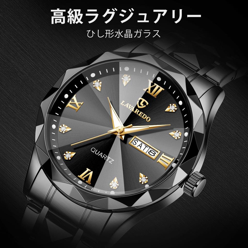 Watch Fashion Casual Business Multifunction Chronograph Stainless Steel Waterproof Date Display Silver Blue Black Analog Quartz Watch Men's -