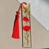DYS Real Flower Resin Bookmark, 12 Months Dried Page Marker, Handmade Pressed Bookmark for Readers, Gift Book Lovers