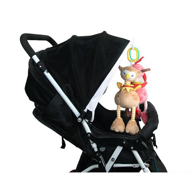 Baby Crib Stroller Cot Buggy Pram Car Seat Revolving Hanging Rattles Dangle Rattles Handbell