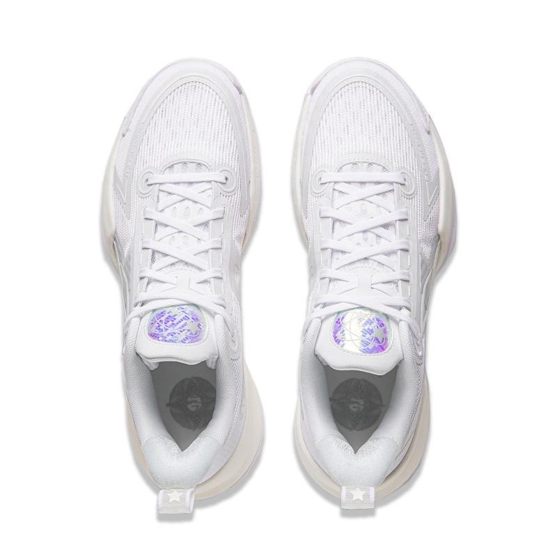 Li-Ning Super Light V2 Men's Low-top Basketball Shoes White, BENG Tech, Lightweight and Supportive ABAT029-23