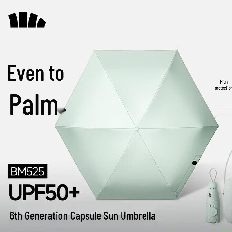 Beneath the Banana Anti-UV Capsule Folding Umbrella
