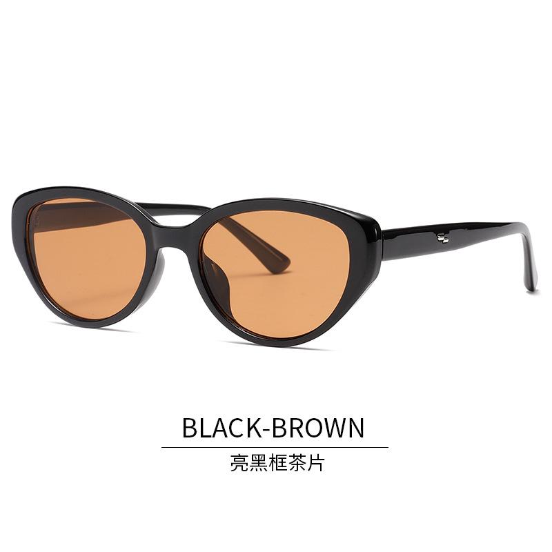 Cat Eye Sunglasses Men Women Vintage Y2K Style UV400 Protection for Driving Fishing Outdoor Travel