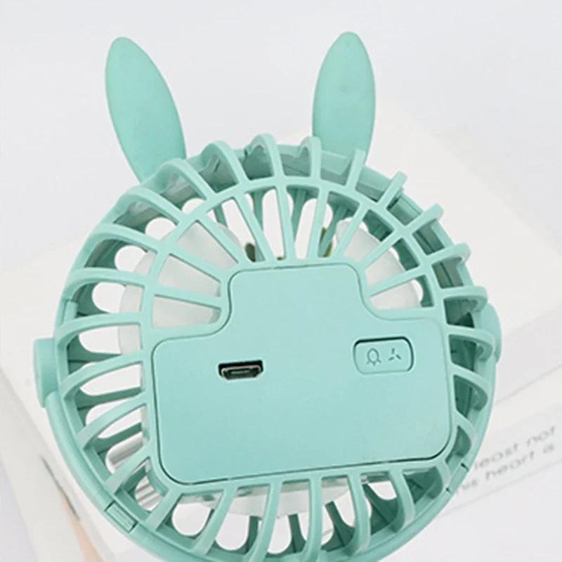 Camping Fan Portable Rechargeable Clip-on Handheld Cart Household Use Trolley 3 Speeds Electric Mini Powerful Merchandises Home