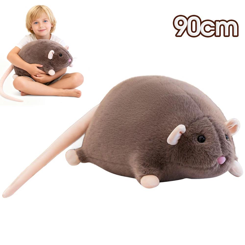3D Simulated Mouse Super Soft Plush Mouse Plushy Doll Stuffed Rat Plush Animal Toy Peluche Mascot New Year Birthday Gift