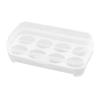 Portable Egg Storage Box Tray 3/4/8 Grid Transparent Shockproof Egg Container Waterproof Egg Tray Kitchen Organizer For Outdoor