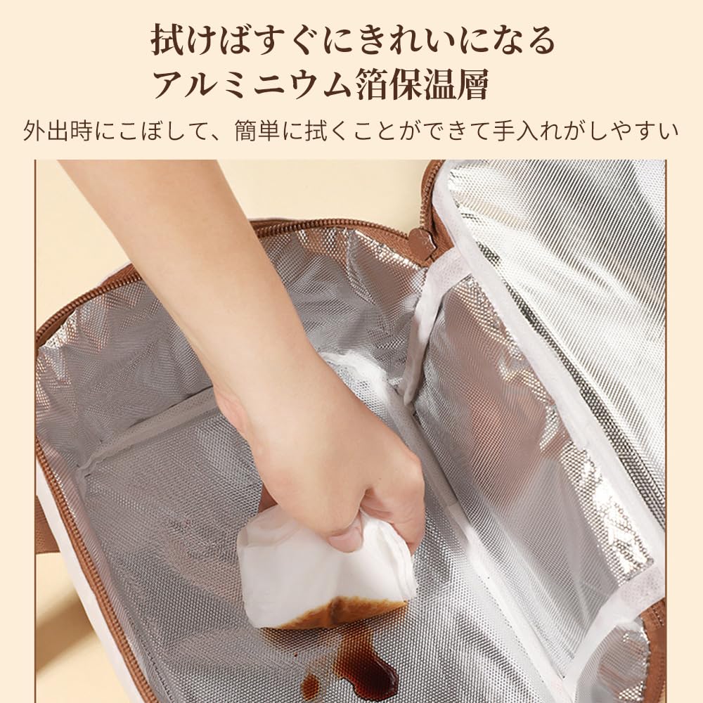 Snoopy Lunch Bag, Tote Bag, Large Capacity, with Pockets, Lightweight, Perfect for Commuting, School, or Any Occasion