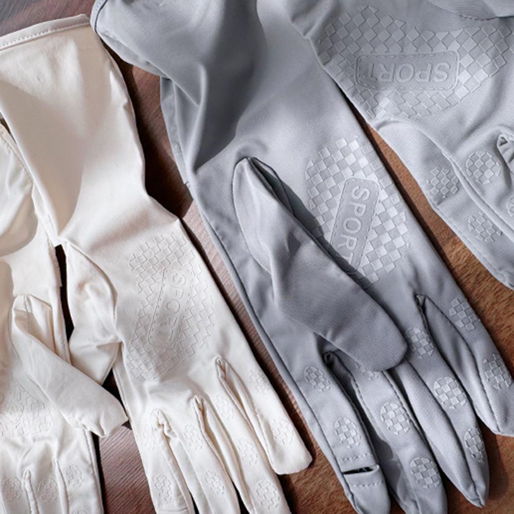 Anti-UV Sun Protection Riding Gloves Breathable Summer Driving Mittens  Ladies