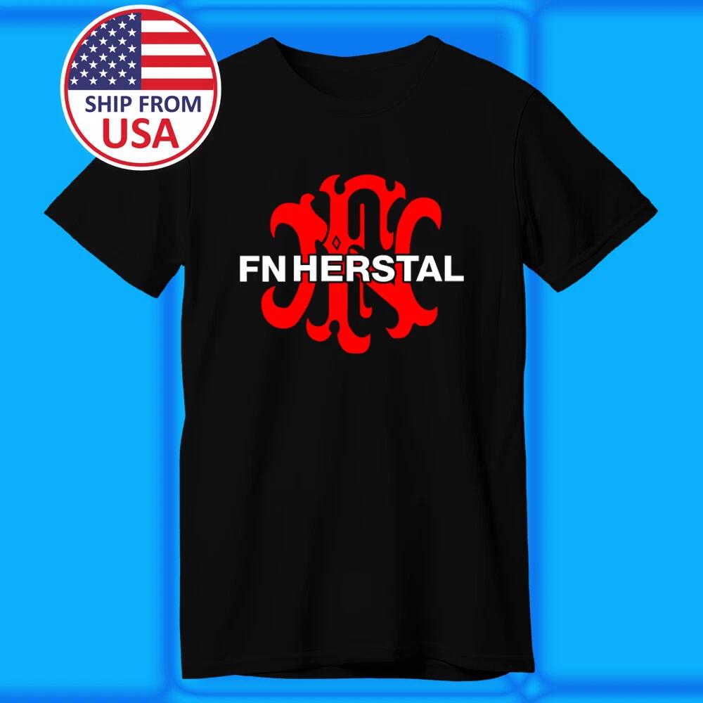 FN Herstal Firearms Guns Men s Black Size S-5XL S
