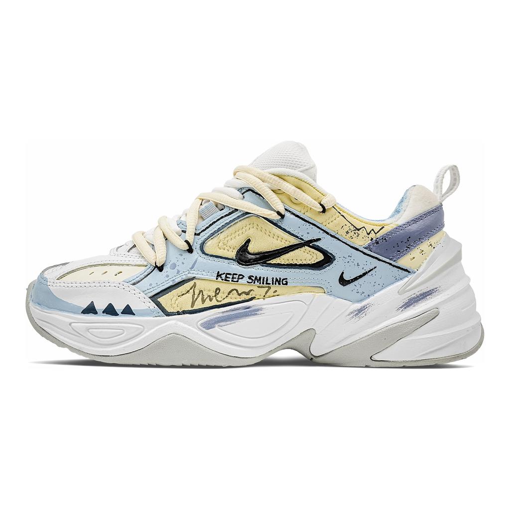 Nike M2K Tekno Endless Trekking Synthetic Leather Cushioning Abrasion Resistant Slip Resistant AV4789-101(Team1727-)