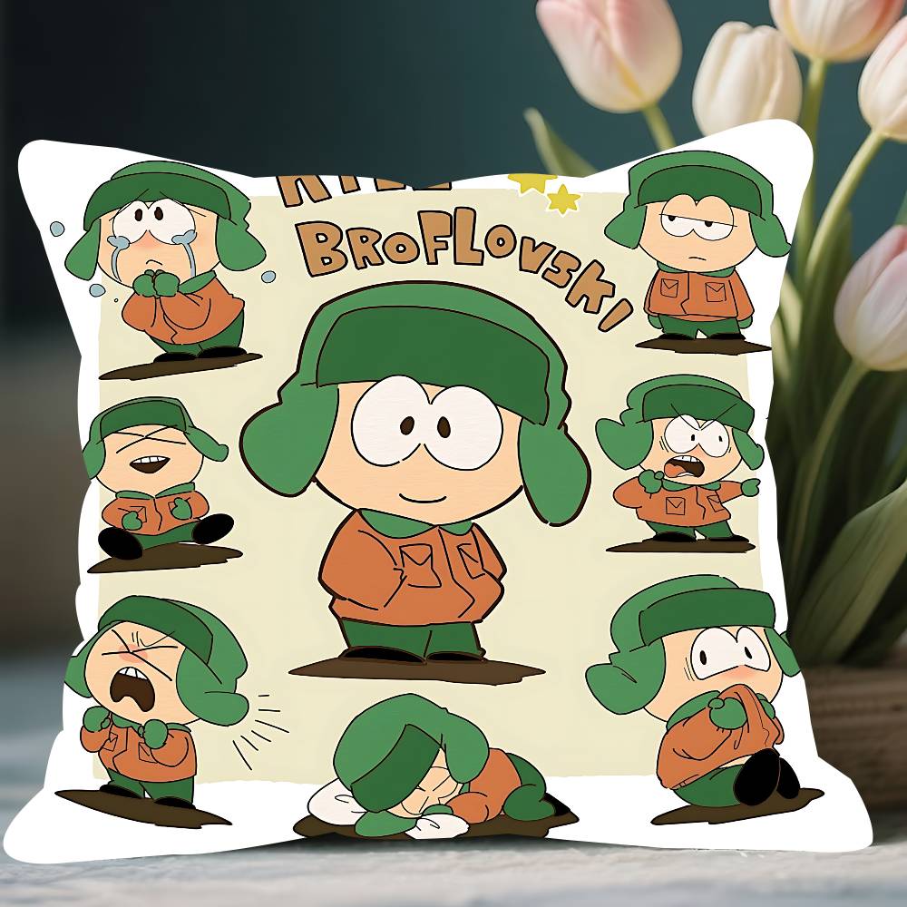 South Park K-Kyle Pillowcase Toon Gift Cushion Cover Bedroom Home Sofa Chair Seat Decor Pillow Case