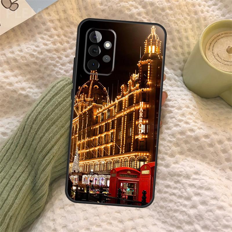 Harrods Shopping Girl Hülle Für Samsung Galaxy A06 A26 A16 A56 A36 A05 A22 A32 A52 A54 A34 A14 A55 A15 A53 A33 A35