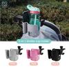 1PC 2-in-1 Universal Stroller Water Cup Holder With Phone Holder Universal Bottle Holder For Wheelchair Stroller Accessories Cup Holders 5