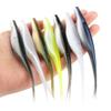 5Pcs Soft Fishing Lures Floating Baits Slightly Split Tail Swimbaits Lures Artificial Swimbaits for Saltwater Fishing